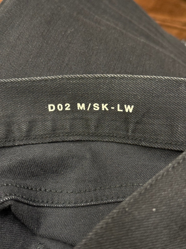 Saint Laurent D02 black skinny jeans