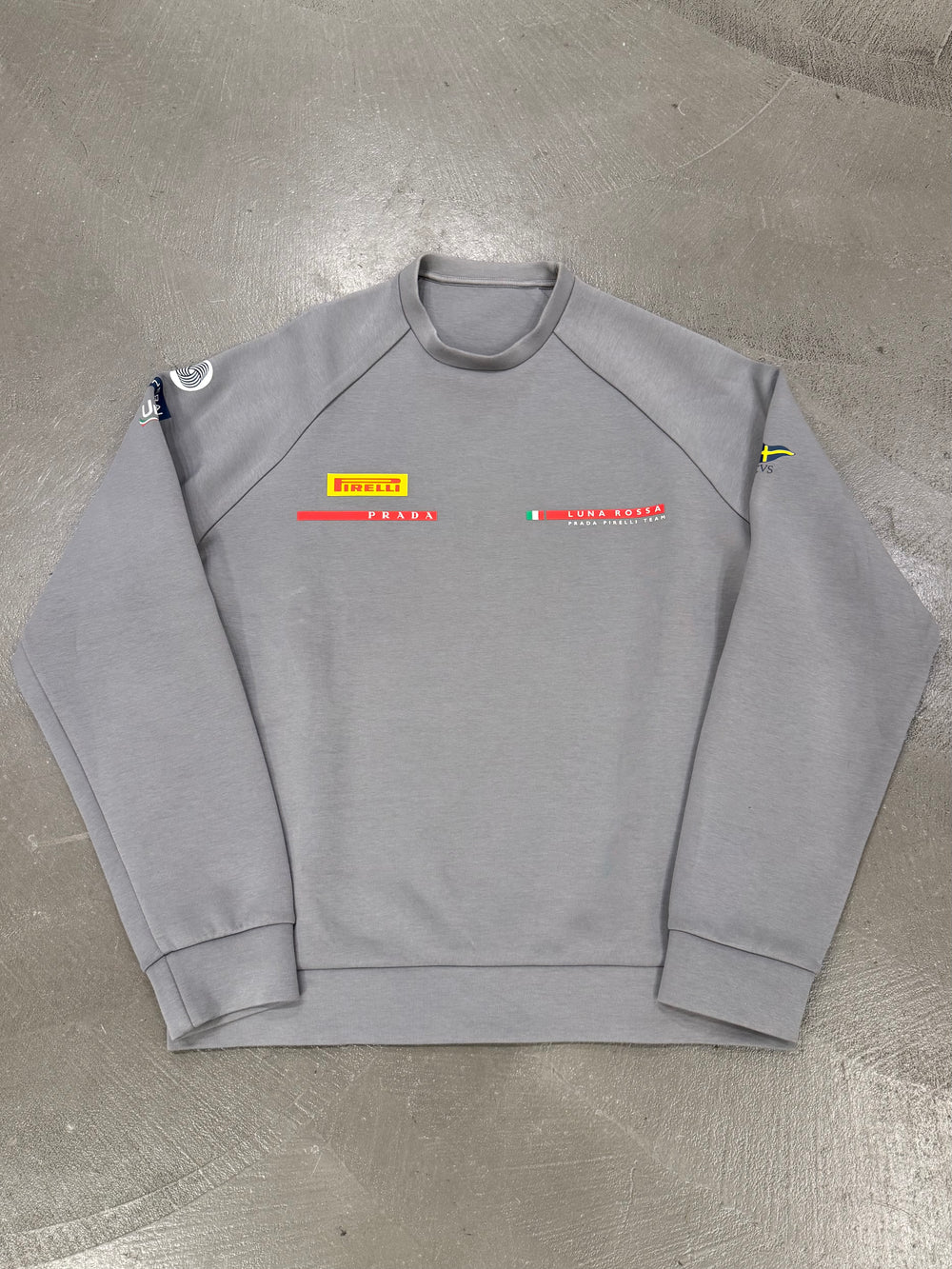 2020s Prada Luna Rossa technical crewneck