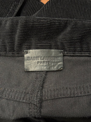 2024 Saint Laurent “D50” straight leg corduroy pants