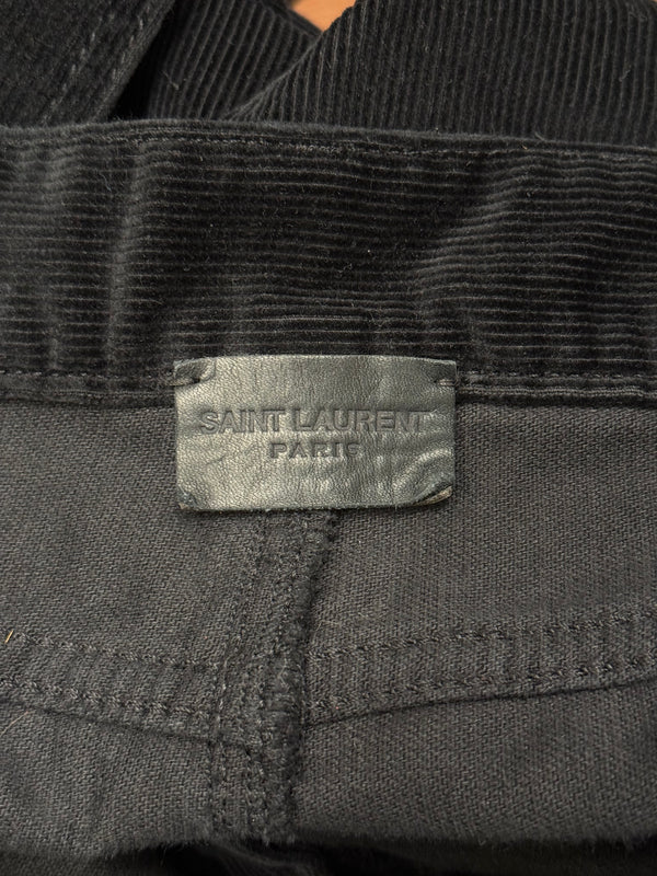 2024 Saint Laurent “D50” straight leg corduroy pants