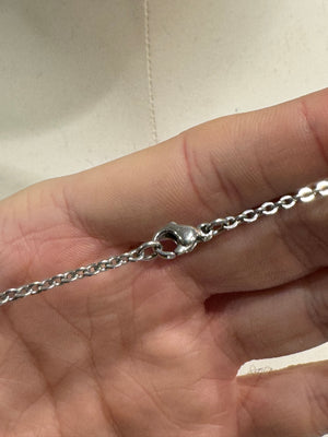 2000s Cavalli cross necklace
