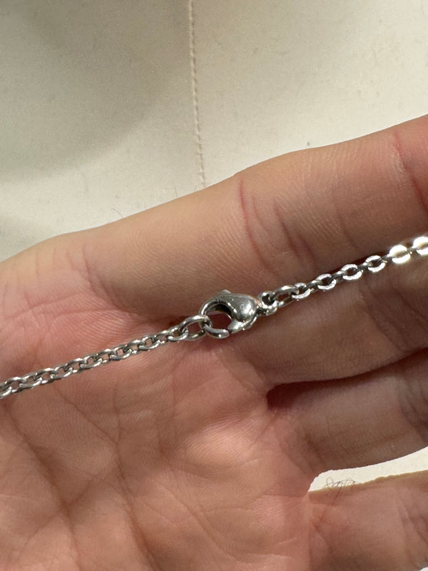 2000s Cavalli cross necklace