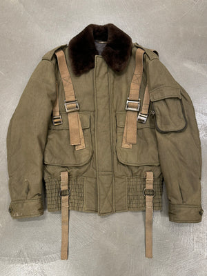 A/W 2003 Dolce & Gabbana parachute bondage bomber jacket