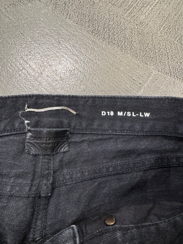 2018 Saint Laurent slim denim