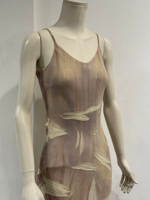 2000s Cavalli wrinkle dress