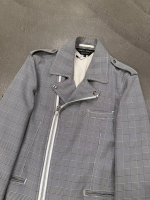 2011 Comme des Garçons checkered zipper jacket