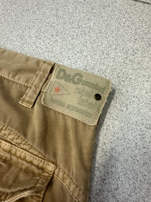 SS2003 D&G wide parachute cargo pants