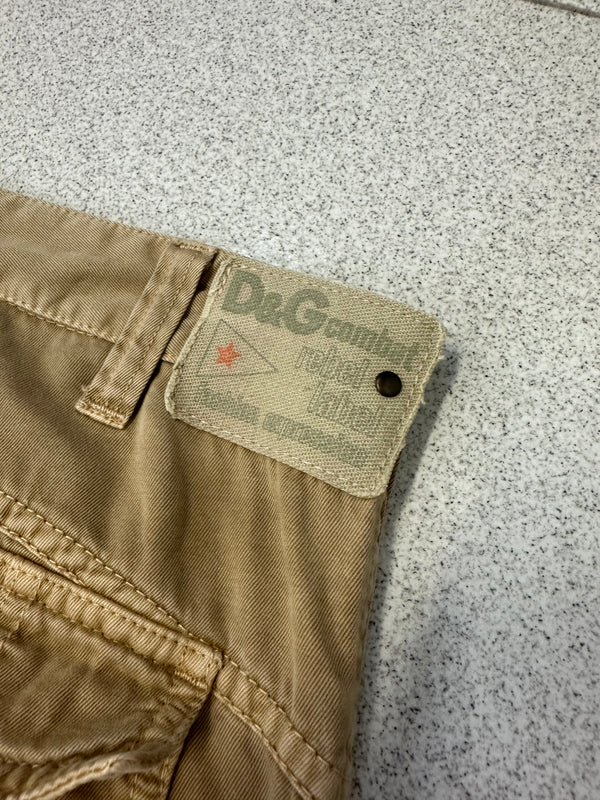 SS2003 D&G wide parachute cargo pants