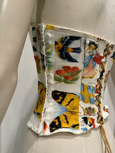 Load image into Gallery viewer, S/S2002 CHRISTIAN Dior cigar print corset top
