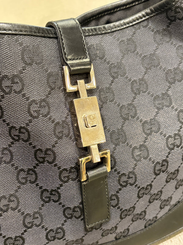 2000s Gucci GG Monogram Jackie bag