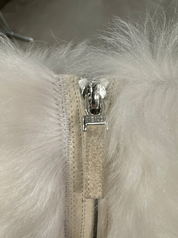 A/W2015 Fendi runway faux fur yeti boots