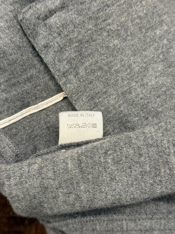 2000s Brunello Cucinelli layered wool zip blazer