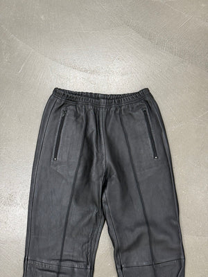 2016 Balenciaga leather sweatpants