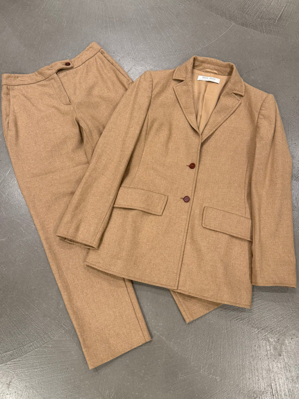 1990s Miu Miu tailored wool suit