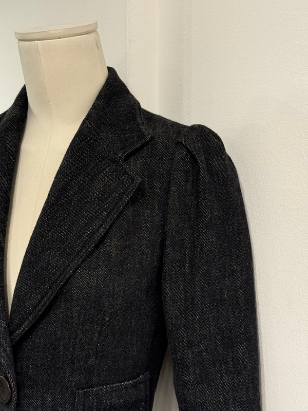 2000s Dries Van Noten cropped blazer jacket