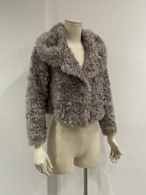A/W2011 Prada mohair faux fur cropped jacket