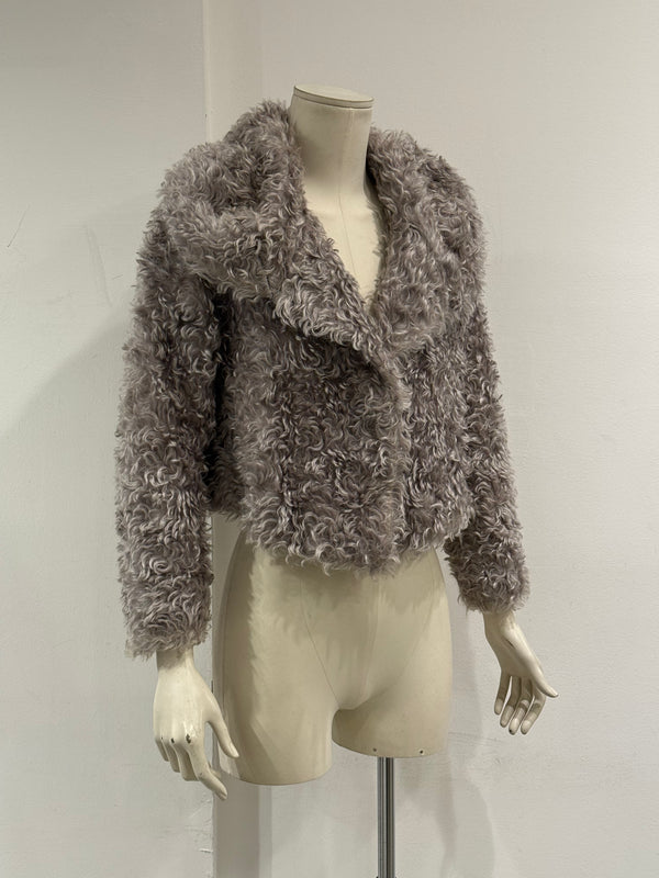 A/W2011 Prada mohair faux fur cropped jacket