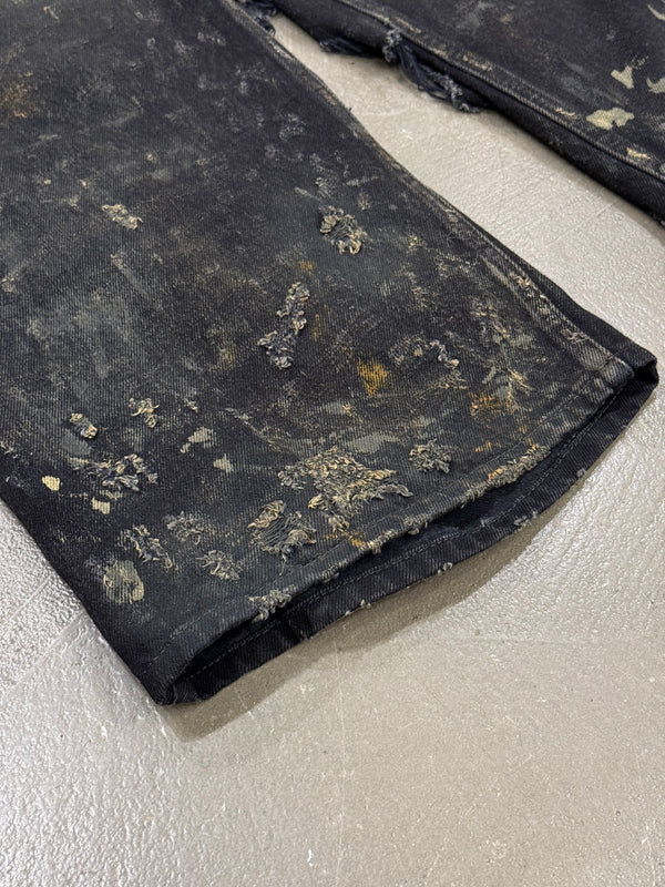 S/S2023 Balenciaga "The Mud Show" destroyed denim