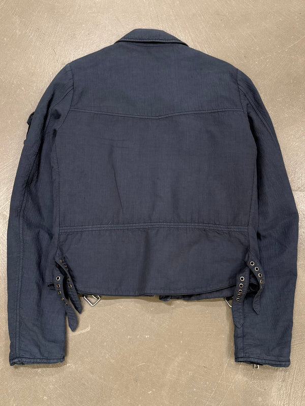 S/S2006 Raf Simons faded rider biker jacket