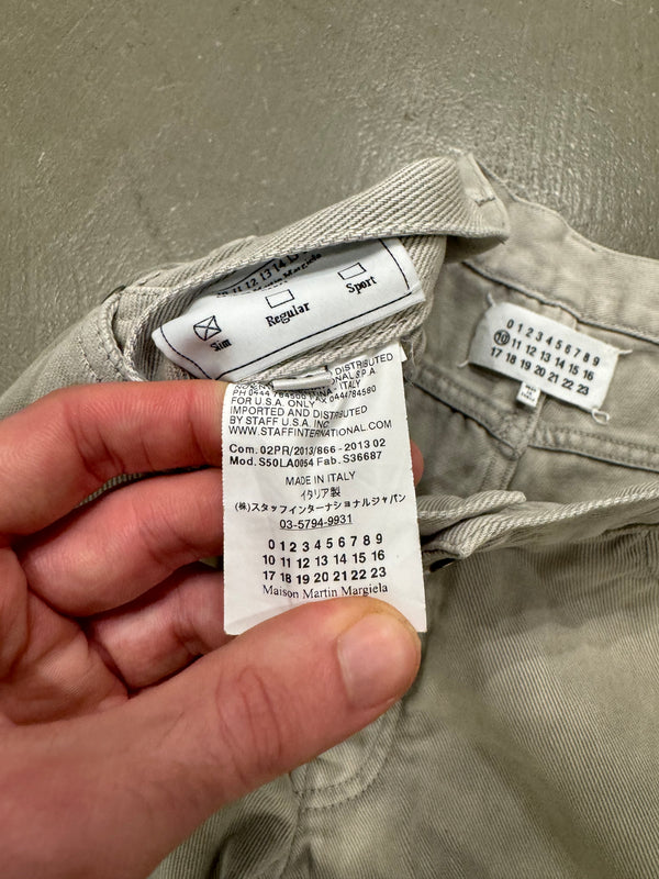 2013 Maison Margiela gradient jeans