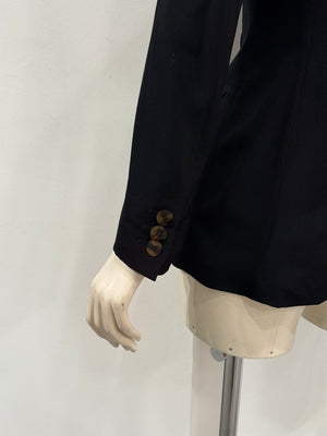 2000s Jean Paul Gaultier deconstructed tailored blazer