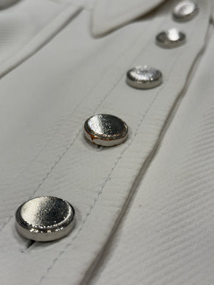 2000s Miu Miu cropped single breasted jacket