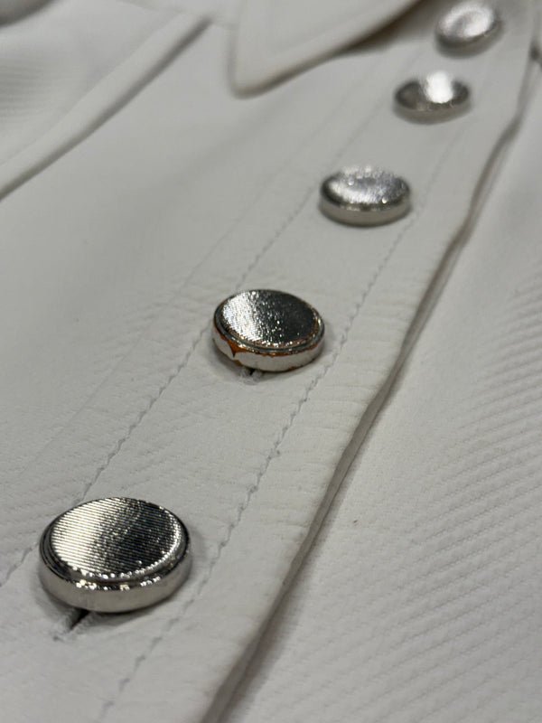 2000s Miu Miu cropped single breasted jacket