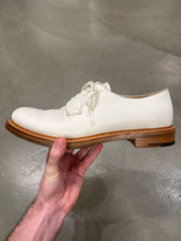 Load image into Gallery viewer, 2000s Prada white leather derby shoes
