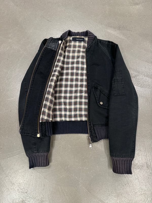 A/W 2004 Dsquared2 aviator double zipper bomber jacket
