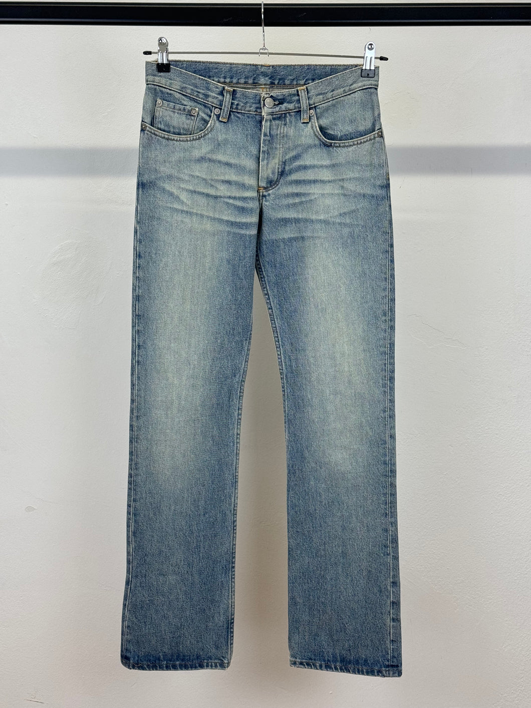 2000s Helmut lang vintage sanded denim