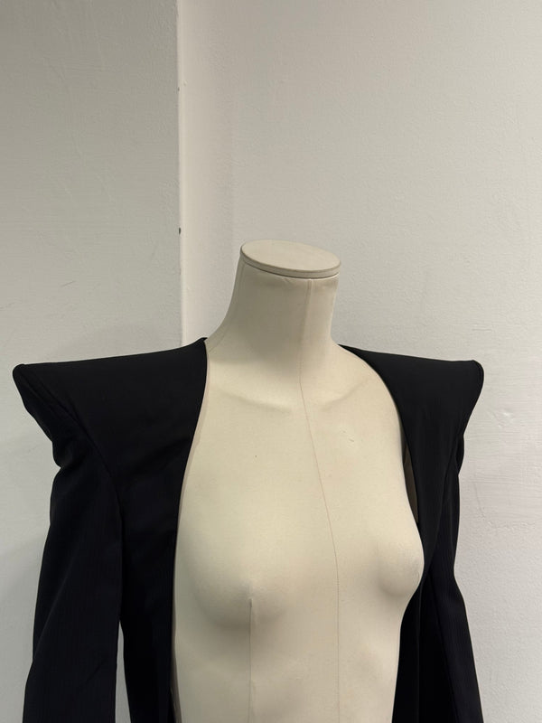 S/S 2008 Maison Margiela runway sculptural shoulder jacket