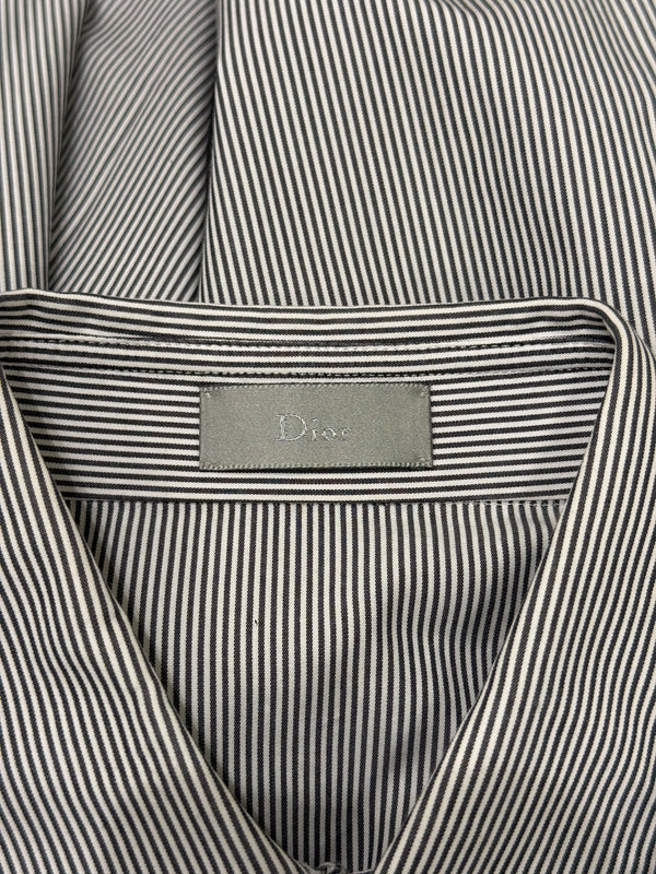 S/S2007 Dior by Hedi Slimane runway striped shirt