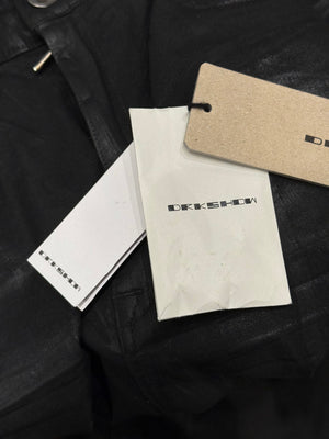 2022 Rick Owens coated “bolans bootcut” pants