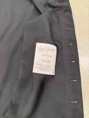 2000s Yohji Yamamoto wool black vest