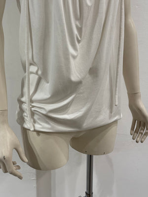 S/S2003 Maison Margiela ruched cotton top