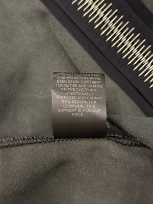 Isaac Sellam metal spine lambskin leather jacket