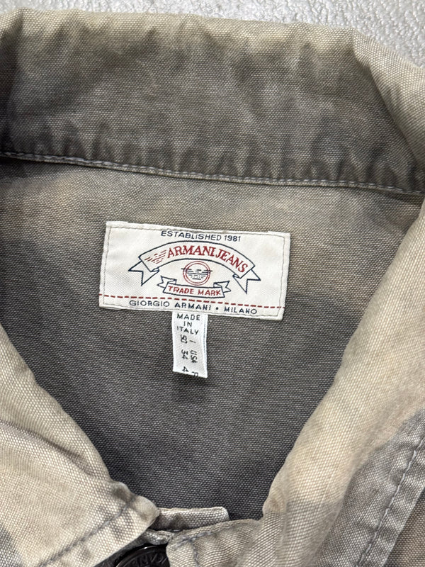 1990s Armani dyed camo work jacket