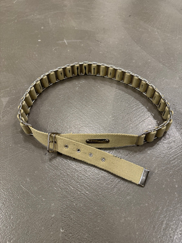 1998 Helmut Lang military chain belt