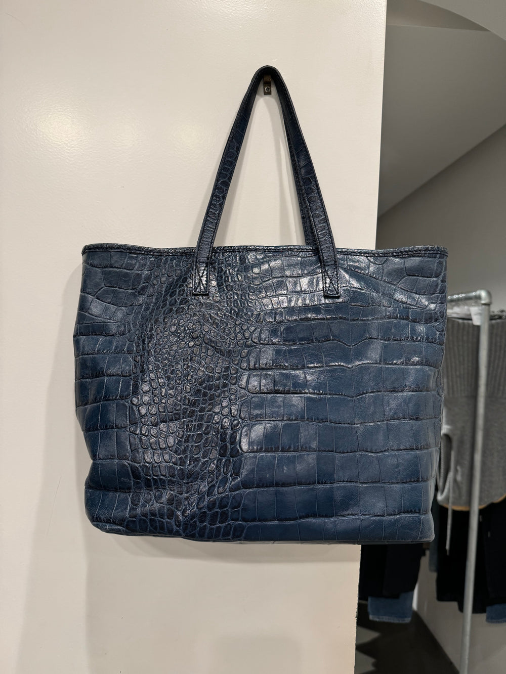 2000s Roberto Cavalli crocodile print bag