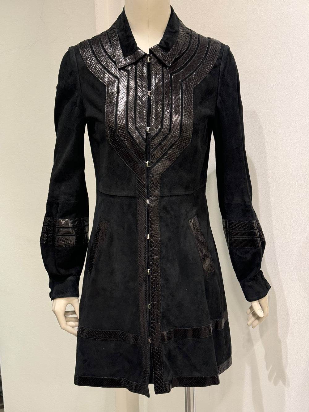 2000s Gucci by Tom Ford real python coat