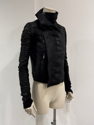 A/W2010 Rick Owens “GLEAM” blistered leather jacket