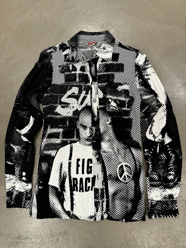 A/W1997 Jean Paul Gaultier “fight racism” shirt