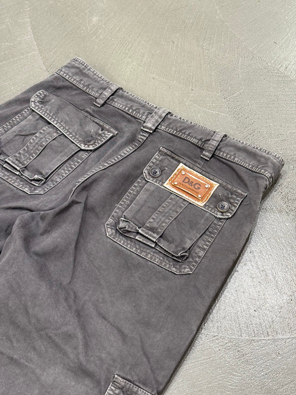 2000s Dolce & Gabbana multi pocket cargo pants