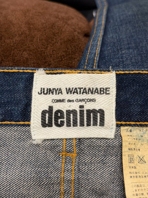 2000s Junya Watanabe faded denim
