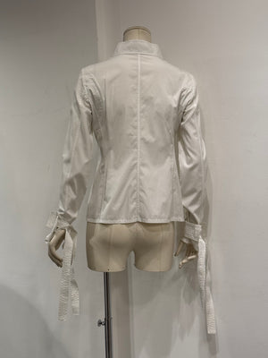 2003 Gucci by Tom Ford bondage strap shirt