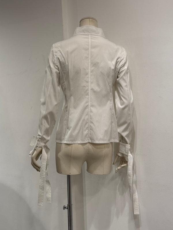 2003 Gucci by Tom Ford bondage strap shirt