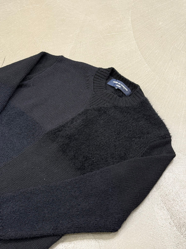 2000s Comme des Garçons panelled sweater