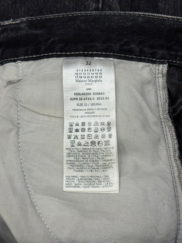 A/W2022 Maison Margiela 14oz origin paint carpenter jeans