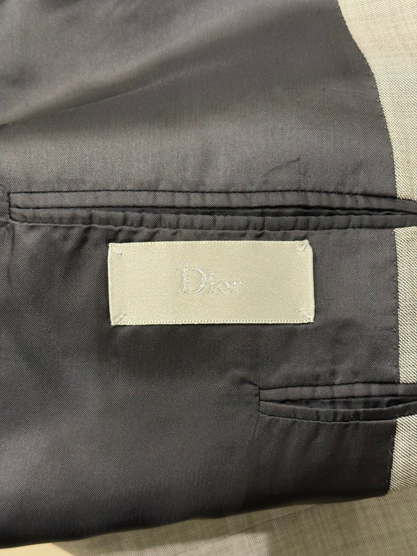 2010s Dior tailored gray blazer