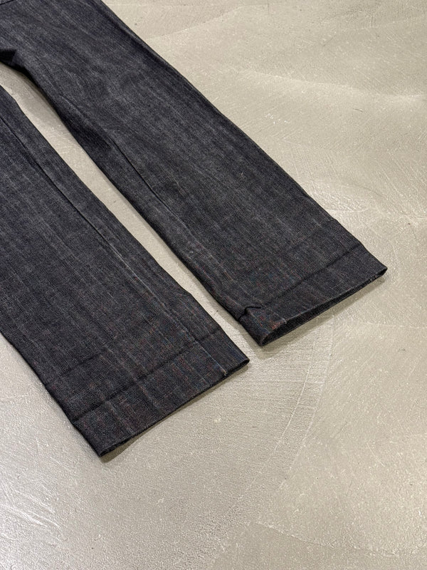 2006 Balenciaga by Nicolas Ghesquière Flared Workwear Denim
